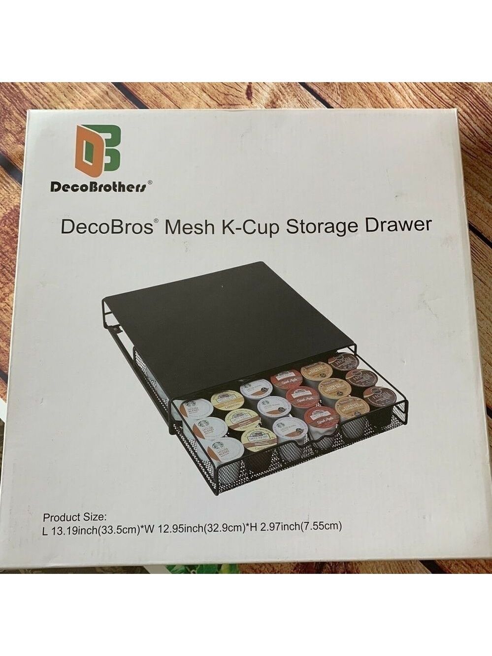 DecoBros Storage Drawer for Coffee Pods
